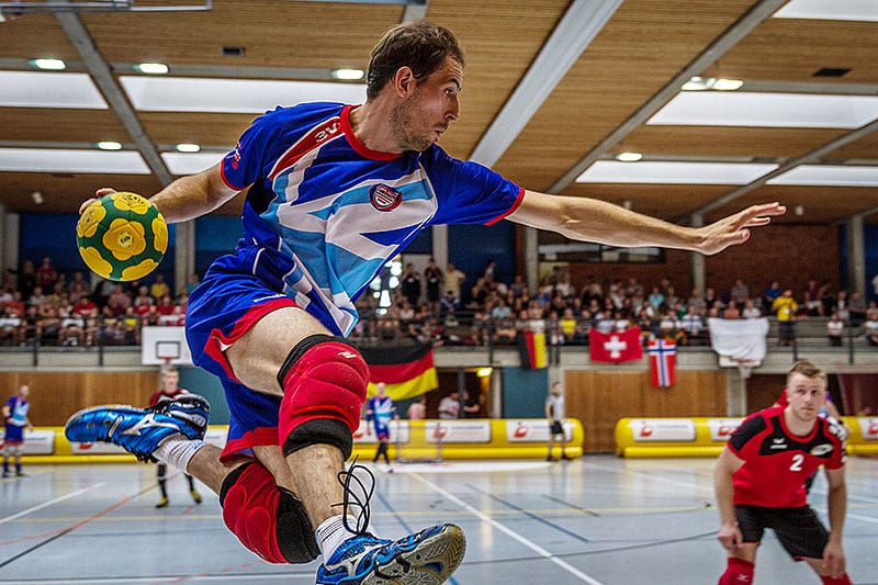 Tchoukball-EM 2014, Vorrundenspiel Deutschland A gegen Grobritannien, Foto: Benedikt Hild