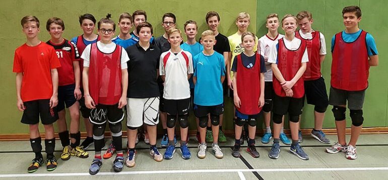 M15 männlich - erstes Training