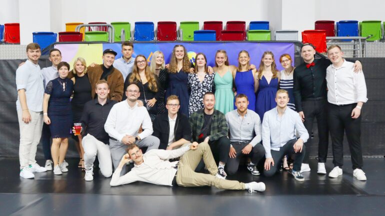 Teams auf dem Galadinner WTC 2023